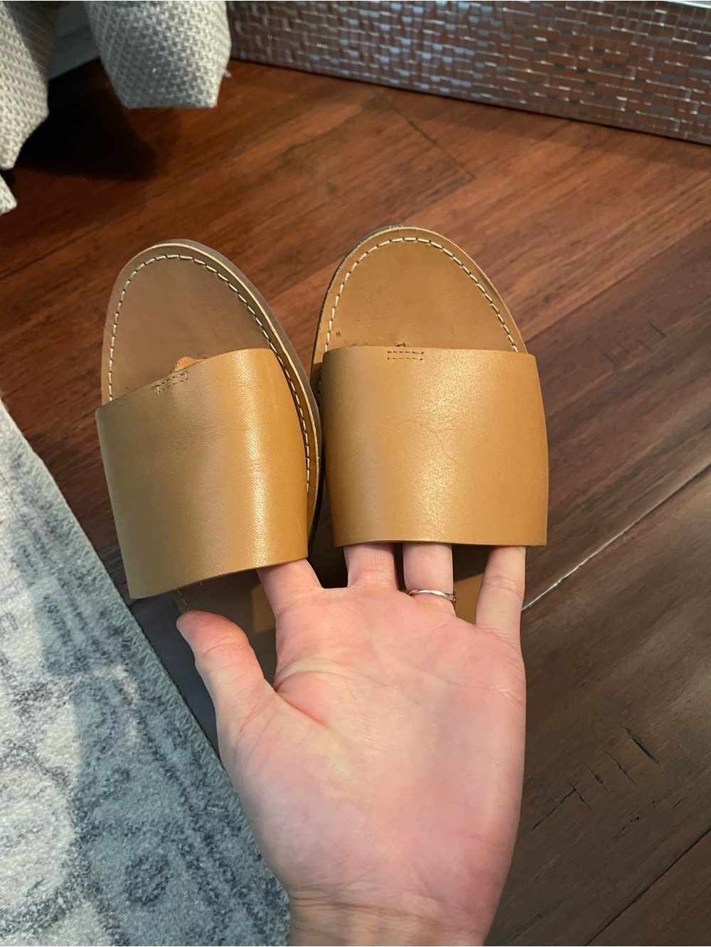 Madewell Boardwalk post slide sandal - Picture 2 of 4